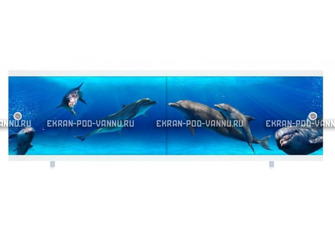 Экран МетаКам Ультралегкий 150 и 170 Дельфины – купить по цене 1590 руб. в интернет-магазине в городе Тула картинка 2