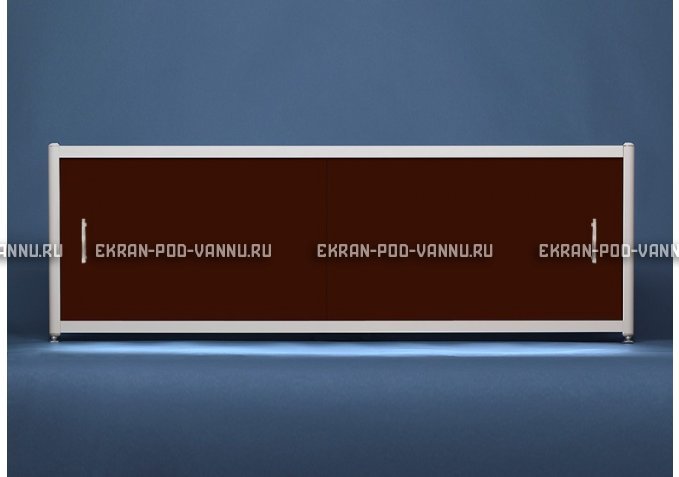 Раздвижной экран EUROPLEX Комфорт шоколад – купить по цене 6750 руб. в интернет-магазине в городе Тула картинка 1