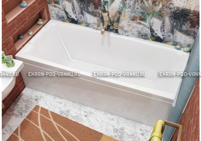 Акриловая ванна Relisan Kristina 170x75 – купить по цене 16160 руб. в интернет-магазине в городе Тула картинка 4
