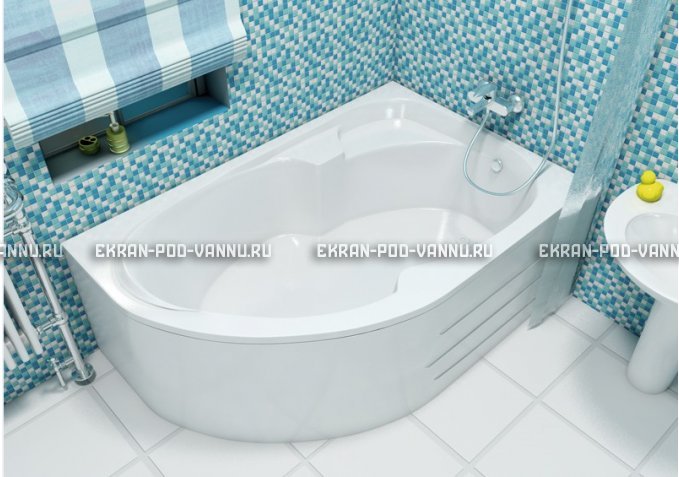 Акриловая ванна Relisan Sofi 170x105 – купить по цене 23480 руб. в интернет-магазине в городе Тула картинка 1