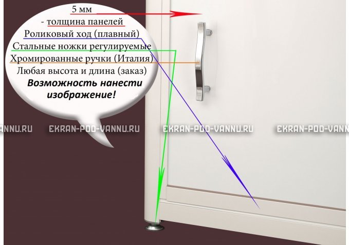 Экран на роликах EUROPLEX изображение 264 – купить по цене 12400 руб. в интернет-магазине в городе Тула картинка 2