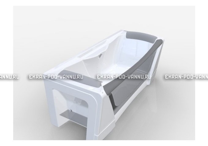 Прозрачная ванна 1MarKa Dolce Vita 180x80 – купить по цене 43200 руб. в интернет-магазине в городе Тула картинка 3