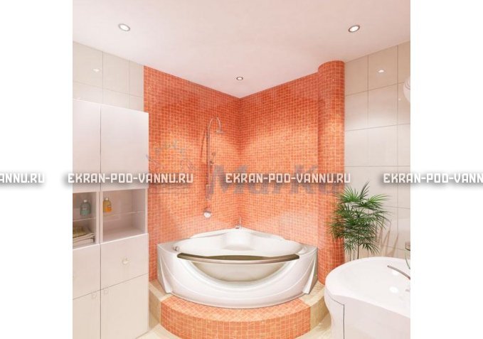 Акриловая ванна 1MarKa Grand Luxe 155х155 – купить по цене 39827 руб. в интернет-магазине в городе Тула картинка 4