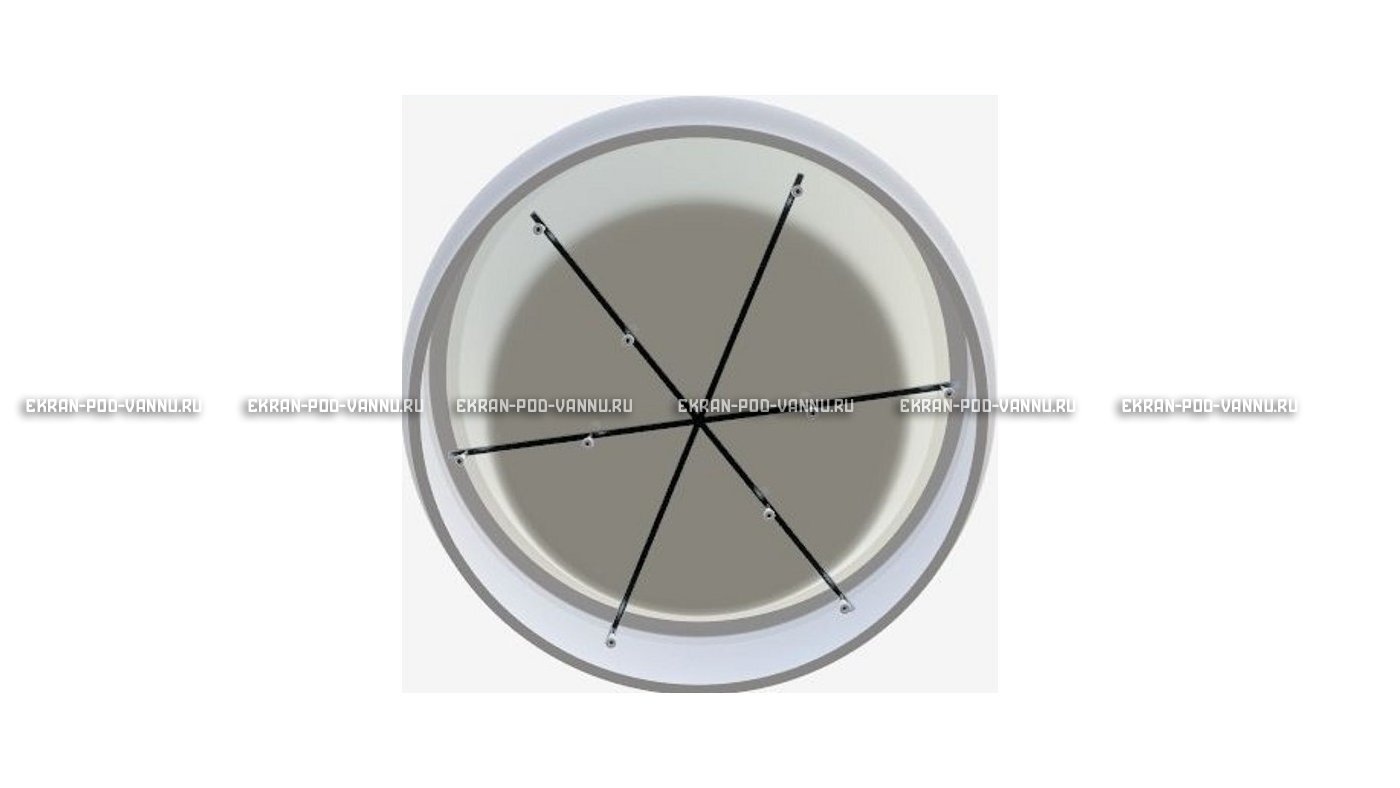 Акриловая ванна 1MarKa Omega 180x180  – купить по цене 42450 руб. в интернет-магазине в городе Тула картинка 12
