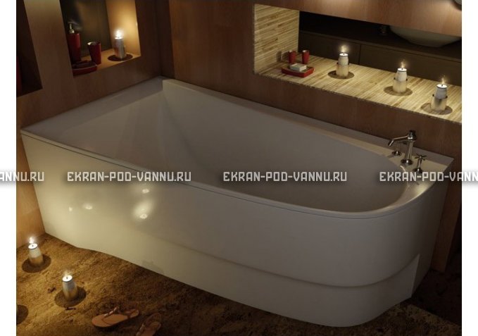 Акриловая ванна Vayer Boomerang 180x100 – купить по цене 53030 руб. в интернет-магазине в городе Тула картинка 3