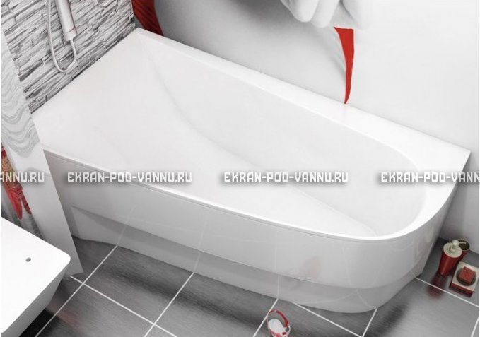 Акриловая ванна Vayer Boomerang 180x80 – купить по цене 43210 руб. в интернет-магазине в городе Тула картинка 5