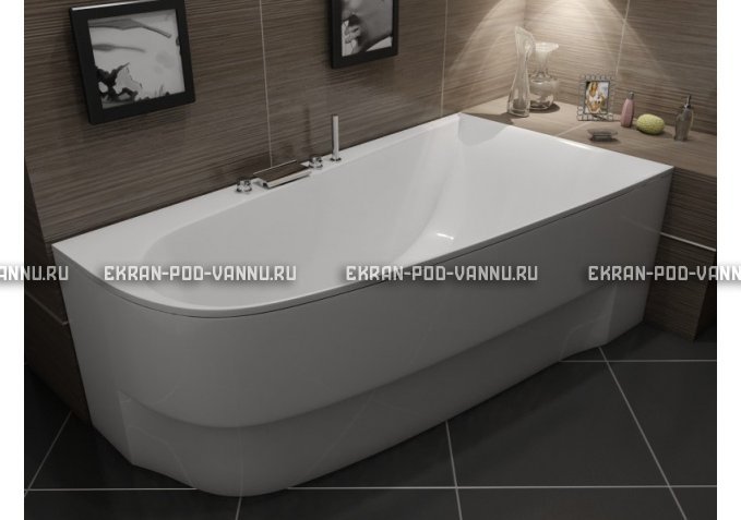 Акриловая ванна Vayer Boomerang 180x100 – купить по цене 53030 руб. в интернет-магазине в городе Тула картинка 4