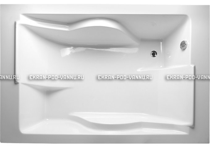 Акриловая ванна Vayer Coral 180x120 – купить по цене 33850 руб. в интернет-магазине в городе Тула картинка 2