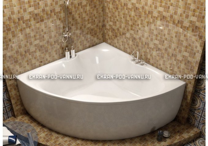 Акриловая ванна Vayer Iryda 150x150 – купить по цене 39550 руб. в интернет-магазине в городе Тула картинка 1