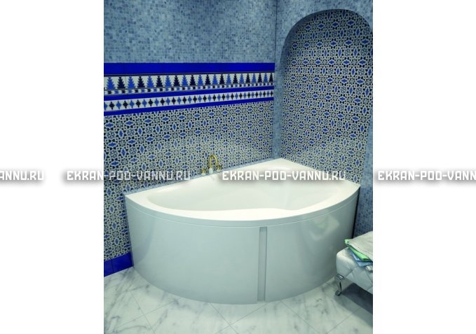 Акриловая ванна Vayer Ismena 160x105 – купить по цене 28350 руб. в интернет-магазине в городе Тула картинка 1