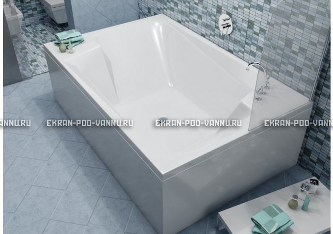 Акриловая ванна Vayer Ontario 190x125 – купить по цене 35050 руб. в интернет-магазине в городе Тула картинка 1