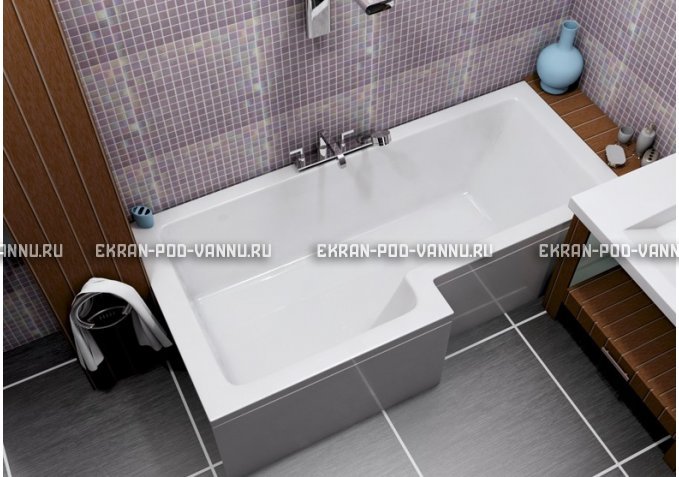 Акриловая ванна Vayer Options 170х70/85 – купить по цене 24110 руб. в интернет-магазине в городе Тула картинка 1