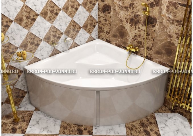 Акриловая ванна Vayer Persefona 140x140 – купить по цене 25230 руб. в интернет-магазине в городе Тула картинка 1