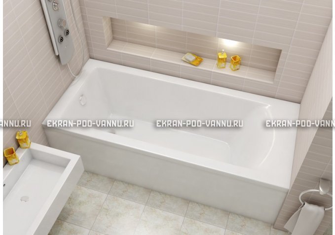 Акриловая ванна Vayer Savero 180x80 – купить по цене 27540 руб. в интернет-магазине в городе Тула картинка 1