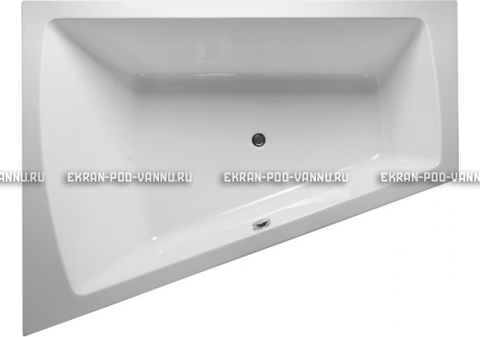 Акриловая ванна Vayer Trinitiy 170x130 – купить по цене 32590 руб. в интернет-магазине в городе Тула картинка 2