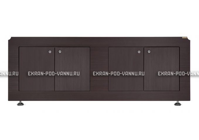 Экран VOD-OK Олимп 180 распашной - Венге – купить по цене 6160 руб. в интернет-магазине в городе Тула картинка 1