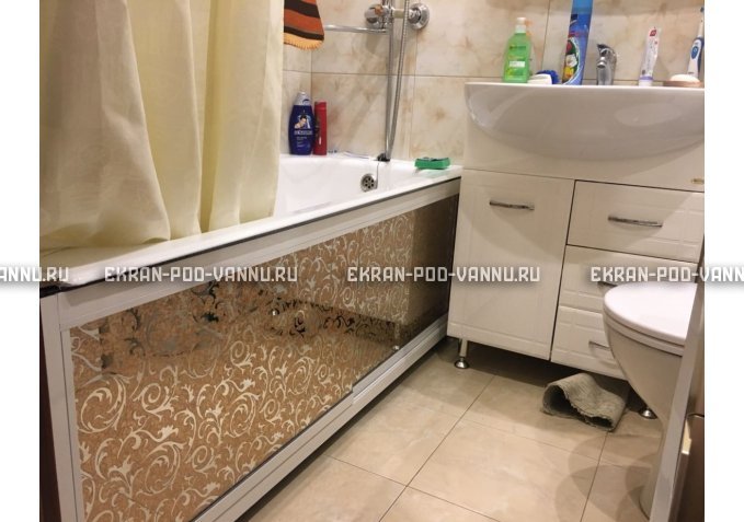 Раздвижной экран EUROPLEX Роликс Золото – купить по цене 12500 руб. в интернет-магазине в городе Тула картинка 1