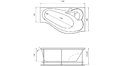 Акриловая ванна Relisan Isabella 170x90x60 – купить по цене 24130 руб. в интернет-магазине в городе Тула картинка 17