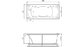 Акриловая ванна Relisan Loara 180x80 – купить по цене 23580 руб. в интернет-магазине в городе Тула картинка 8