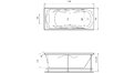 Акриловая ванна Relisan Marina 170x75 – купить по цене 15725 руб. в интернет-магазине в городе Тула картинка 17