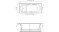 Акриловая ванна Relisan Tamiza 170x75 – купить по цене 19160 руб. в интернет-магазине в городе Тула картинка 17
