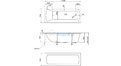 Акриловая ванна 1MarKa Modern 130x70 – купить по цене 8620 руб. в интернет-магазине в городе Тула картинка 21
