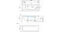Акриловая ванна 1MarKa Modern 150x70 – купить по цене 9210 руб. в интернет-магазине в городе Тула картинка 17