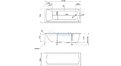 Акриловая ванна 1MarKa Modern 160x70 – купить по цене 9410 руб. в интернет-магазине в городе Тула картинка 21