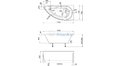 Акриловая ванна 1MarKa Piccolo 150х75 – купить по цене 11310 руб. в интернет-магазине в городе Тула картинка 25
