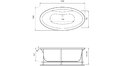 Акриловая ванна Vayer Beta 194x100 – купить по цене 56340 руб. в интернет-магазине в городе Тула картинка 17